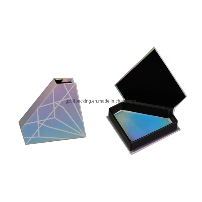 Hologram Diamond Eyelash Custom Packaging Box