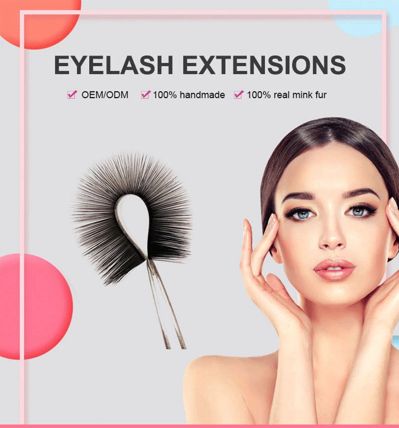 Factory Price Wholesale Lash Extension Matte Ellipse Flat Eyelash Extension