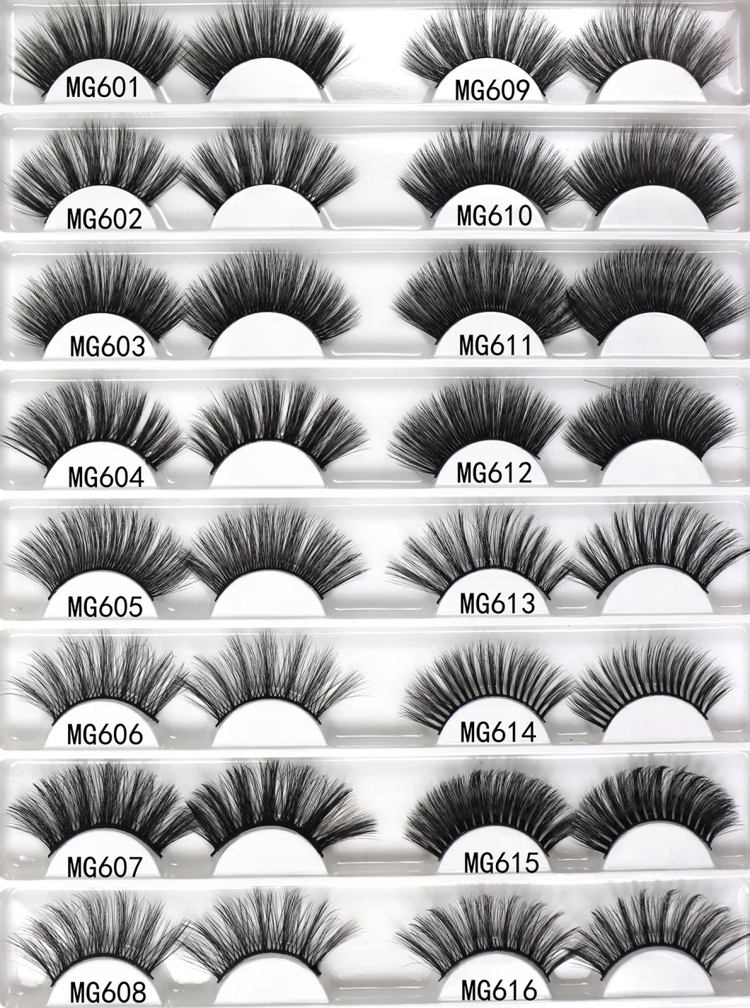 Private Label Silk Lashes Volume Lash Trays Individual Eyelash Makeup Supplies Cashmere Lash