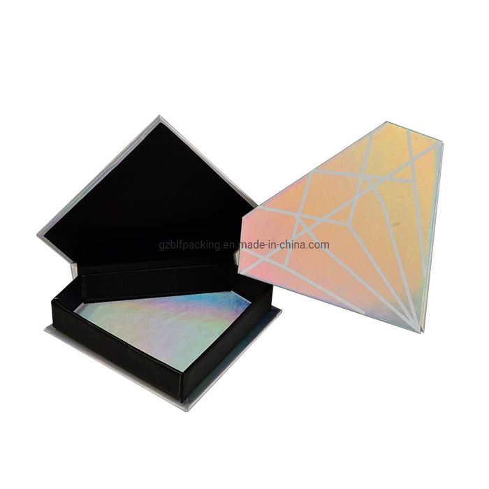 Hologram Diamond Eyelash Custom Packaging Box