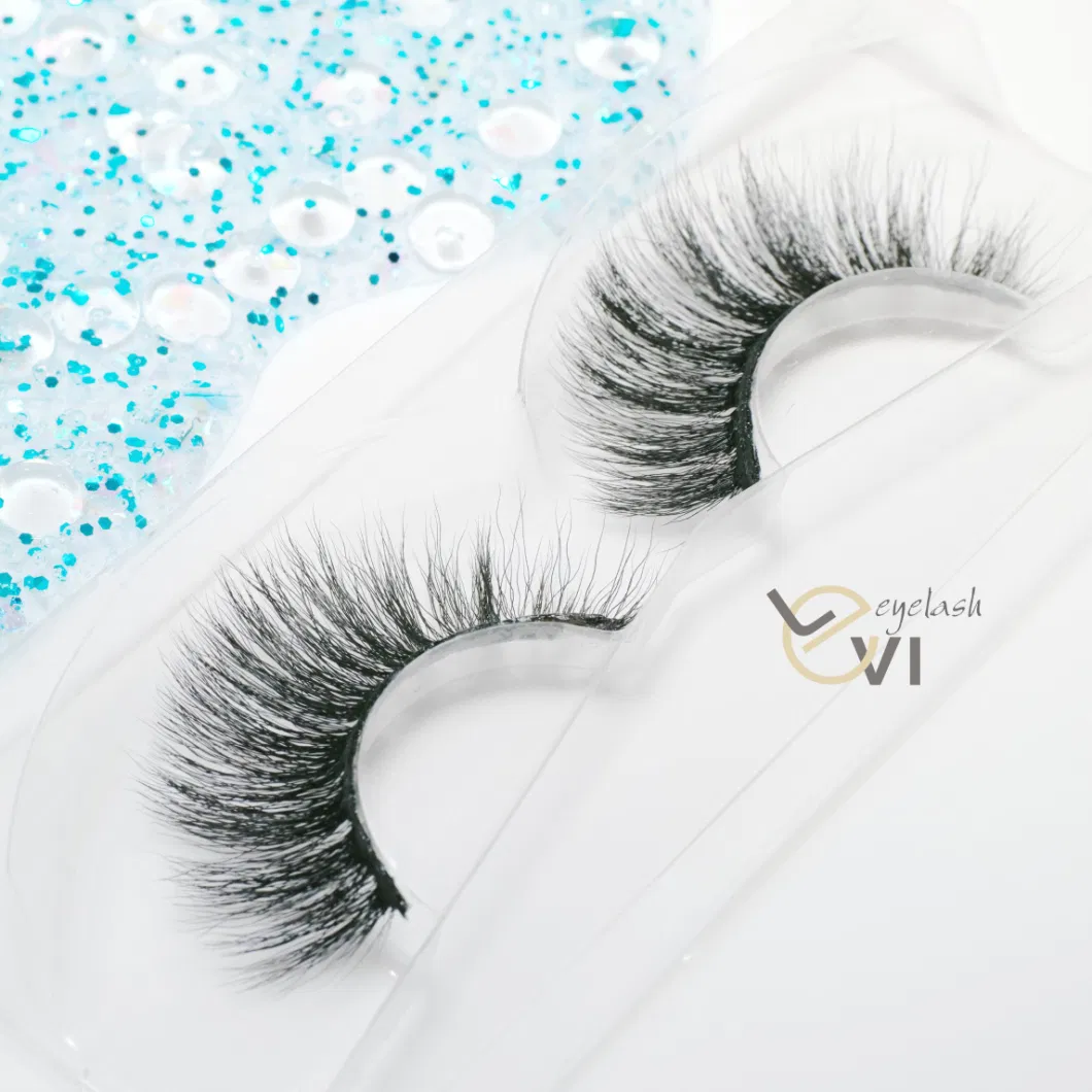 Super Natural Faux Mink Fur Lashes Artificial Lashes for Daily Usage (M6D-006)