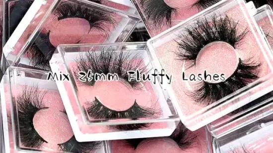 Glam Lashes コレクション フル ストリップ ミンク ラッシュ レミ ラッシュ リアル ラッシュ ファクトリー